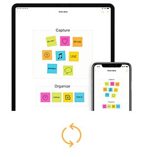 Work across your devices 
